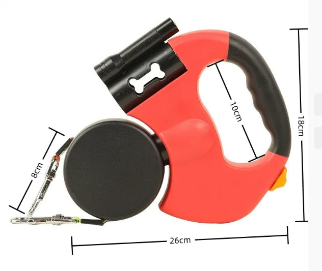 Dual Retractable Dog Leash