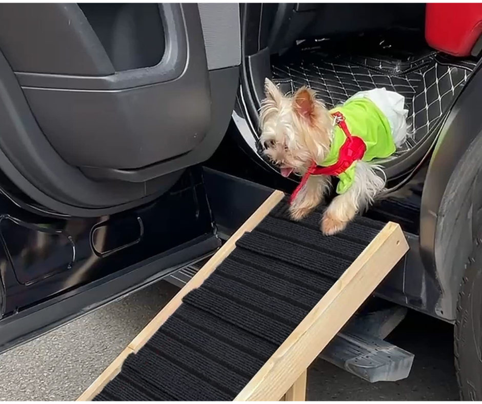 GoRamp: Foldable On-The-GO Wooden Pet Ramp