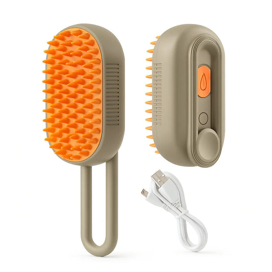 Steam Grooming Comb for Cats & Dogs | Pet Hair Remover