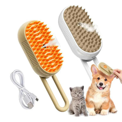 Steam Grooming Comb for Cats & Dogs | Pet Hair Remover