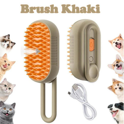 Steam Grooming Comb for Cats & Dogs | Pet Hair Remover