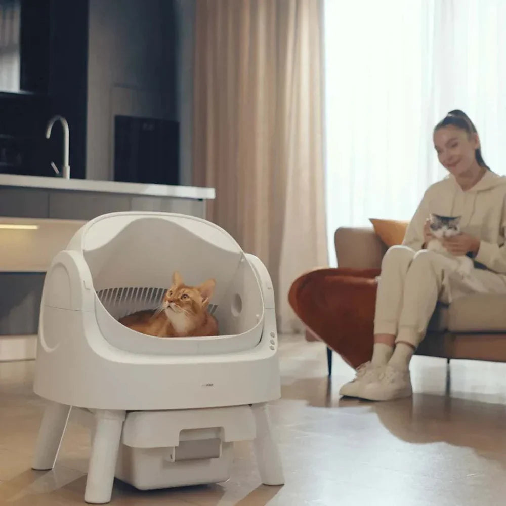 Self-cleaning Smart Cat Litter Box - Automatic Cat Litter Box