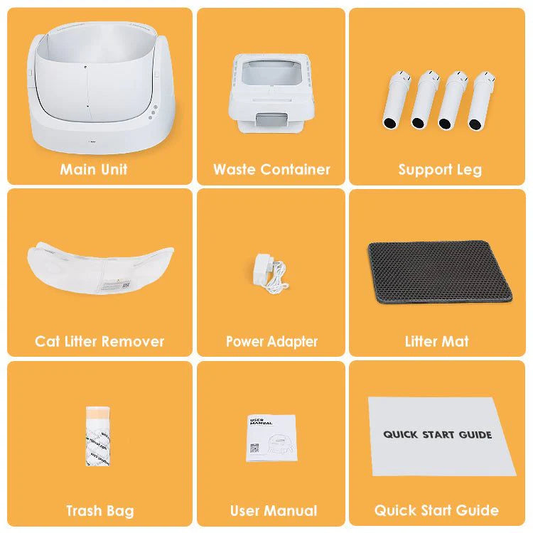 Self-cleaning Smart Cat Litter Box - Automatic Cat Litter Box