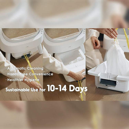 Self-cleaning Smart Cat Litter Box - Automatic Cat Litter Box