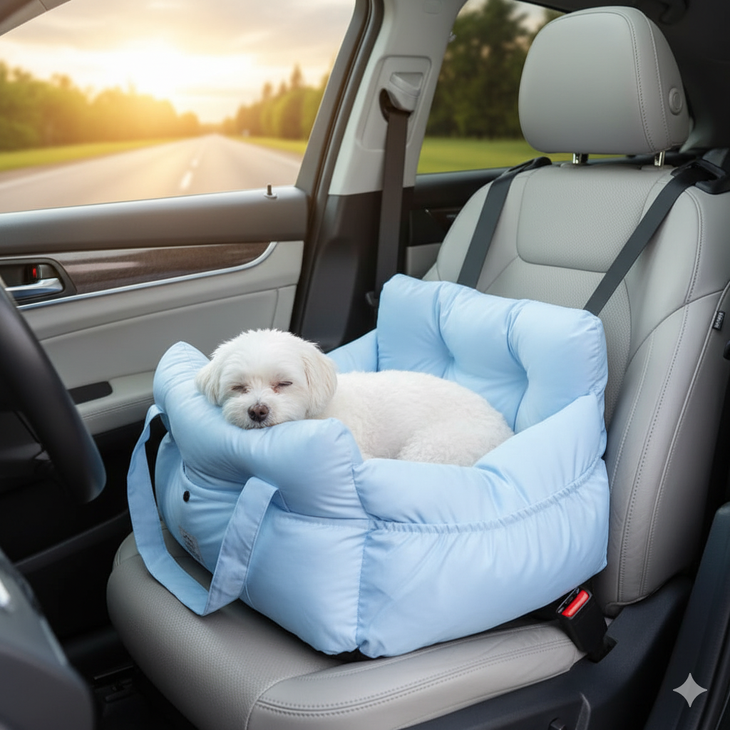 Luxury All-in-One Pet Car Carrier & Couch Bed