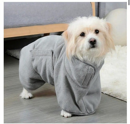 Quick-Dry Pet Bathrobe