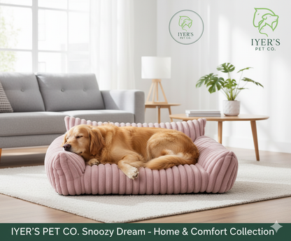 The Premium Ortho-Relief™ Dog Bed: Therapeutic Joint & Calming Support