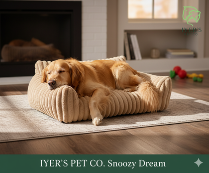 The Premium Ortho-Relief™ Dog Bed: Therapeutic Joint & Calming Support